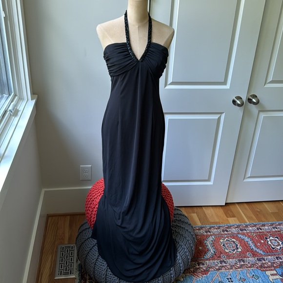Kay Unger vintage evening gown. Black. Size 10. - Picture 1 of 15